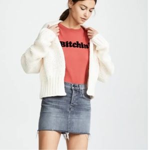 *LIKE NEW* Mother - The Vagabond Mini Fray in Wicked